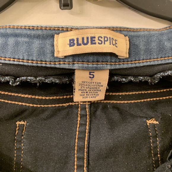 Blue Spice Pre-loved GUC Skinny Jeans 3 front-buttons- Size 5 - Picture 2 of 4